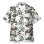 Us Army Hughes Oh Men'S Button'S Up Shirts Hawaiian Shirt & Beach Shorts