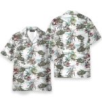 Us Army Hughes Oh Men'S Button'S Up Shirts Hawaiian Shirt & Beach Shorts