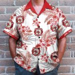 Firefighter Fire Rescue Men'S Button'S Up Shirts Hawaiian Shirt & Beach Shorts