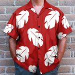 Lilo Floral Leaves Cosplay Costume Hawaiian Shirt & Beach Shorts Qt203621