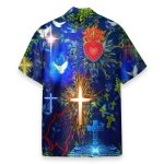 God Jesus First Men'S Button'S Up Shirts Hawaiian Shirt
