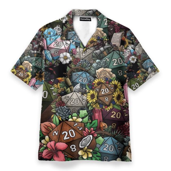 Shirts Dice Luck Is In Small Things Hawaiian Shirt