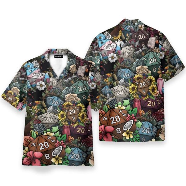 Shirts Dice Luck Is In Small Things Hawaiian Shirt