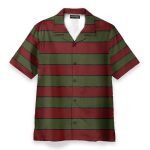 Freddy Krueger Horror Movies Cosplay Costume Hawaiian Shirt