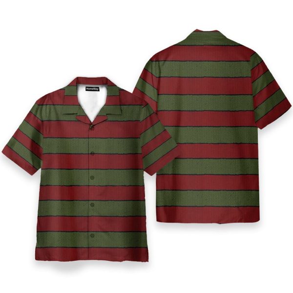Freddy Krueger Horror Movies Cosplay Costume Hawaiian Shirt