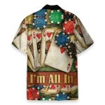 Poker I'M All In Men'S Button'S Up Shirts Hawaiian Shirt