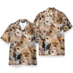 Chihuahua Awesome Funny Button'S Up Shirts Hawaiian Shirt