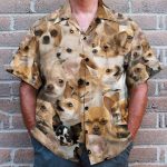 Chihuahua Awesome Funny Button'S Up Shirts Hawaiian Shirt