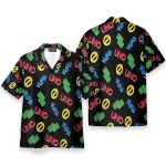 Funny Uno Card Reverse And Block Icon Hawaiian Shirt & Beach Shorts