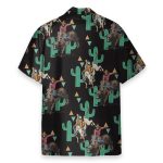 Rodeo Cactus Bull Riding Summer Hawaiian Shirt