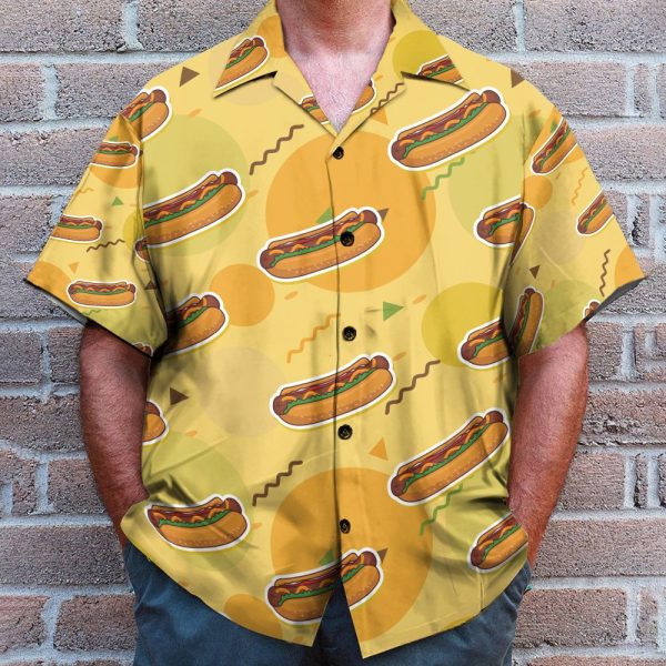 Amazing Hot Dog Food Hawaiian Shirt & Beach Shorts