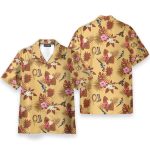 Cowboy Guns, Ropes, Boots Men'S Button'S Up Shirts Hawaiian Shirt & Beach Shorts