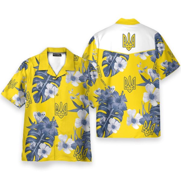 Ukrainian Symbol Support Ukraine Merch Hawaiian Shirt & Beach Shorts