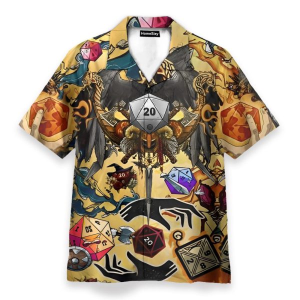 Take A Chance And Roll The Dice Hawaiian Shirt