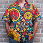 Hippie Colorful Summer Vibe Tropical Hawaiian Shirt