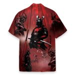 Samurai Combat Japanese Style Hawaiian Shirt