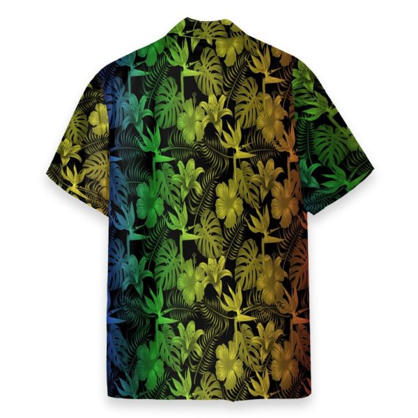 Light Colorful Tropical Hawaiian Shirt & Beach Shorts