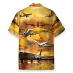 Planes Men'S Button'S Up Shirts Hawaiian Shirt