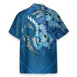 Amazing Polynesian Men'S Button'S Up Shirts Hawaiian Shirt & Beach Shorts