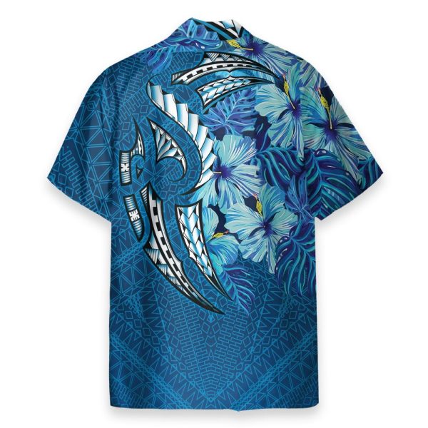 Amazing Polynesian Men'S Button'S Up Shirts Hawaiian Shirt & Beach Shorts