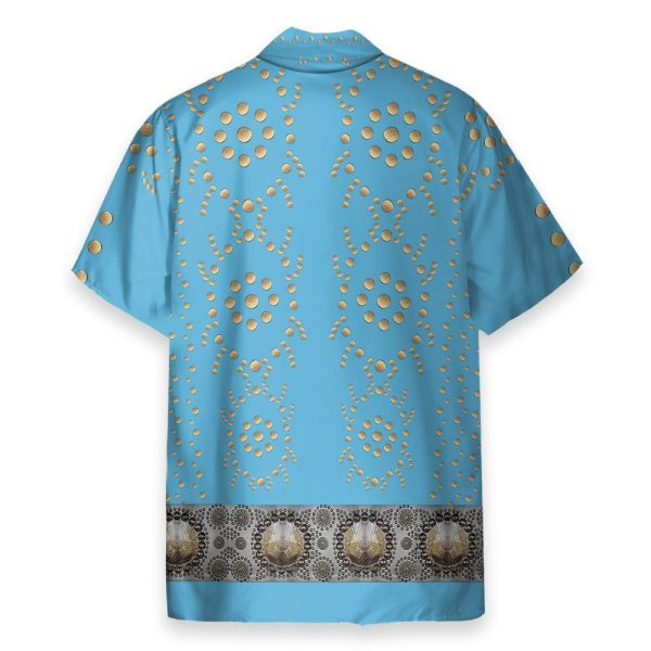 Elvis Presley Cosplay Costume Hawaiian Shirt & Beach Shorts