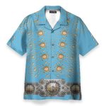 Elvis Presley Cosplay Costume Hawaiian Shirt & Beach Shorts
