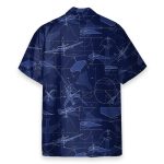 Aerodynamics Airplane Engineering Drawing Pictures Hawaiian Shirt & Beach Shorts