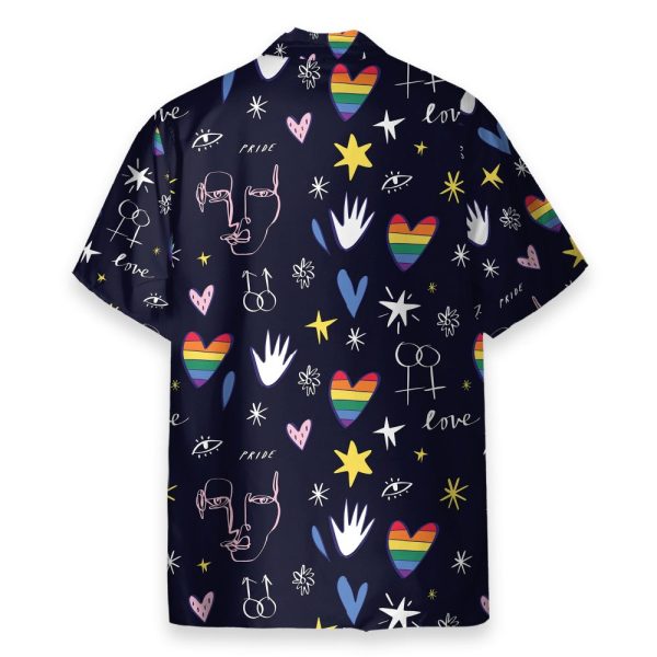Lgbt Pride Funny Button'S Up Shirts Hawaiian Shirt