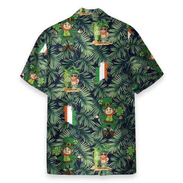 Irish Menshirt Men'S Button'S Up Shirts Hawaiian Shirt
