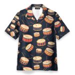 Amazing Drums Funny Button'S Up Shirts Hawaiian Shirt