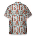 Summer Seafood Shrimps Fan Hawaiian Shirt & Beach Shorts