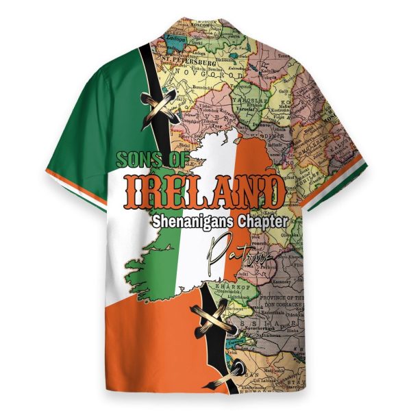 Sons Of Ireland Shenanigans Chapter Hawaiian Shirt
