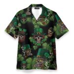 Skull Leprechaun Irish Happy St Patrick'S Day Hawaiian Shirt