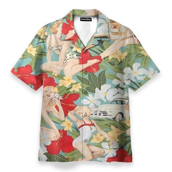 Girls By Alexander Henry Cosplay Costume Hawaiian Shirt