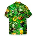 Irish Hat Saint Patricks Day Green Hawaiian Shirt