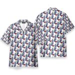 Texas Bluebonnet Men'S Button'S Up Shirts Hawaiian Shirt & Beach Shorts