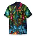 Amazing Dragon Men'S Button'S Up Shirts Hawaiian Shirt