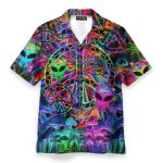 Alien Stay Trippy Little Hippie Hawaiian Shirt