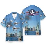 Us Air Force Thunderbirds Men'S Button'S Up Shirts Hawaiian Shirt