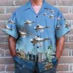 Us Air Force Thunderbirds Men'S Button'S Up Shirts Hawaiian Shirt