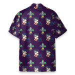 Louisiana Fleur De Lis Mardi Hawaiian Shirt & Beach Shorts