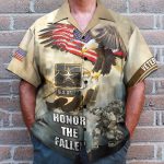 Us Army Veteran Honor The Fallen Hawaiian Shirt