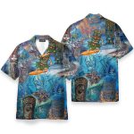 Aloha Summer Tiki Island Hawaiian Shirt