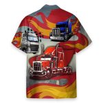 Truck Is The Best Men'S Button'S Up Shirts Hawaiian Shirt