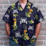 Jeep Duck Funny Button'S Up Shirts Hawaiian Shirt