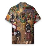 Lovely German Shepherd Merry Christmas Hawaiian Shirt
