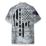 Eagle Veteran Proud Us Air Force Hawaiian Shirt & Beach Shorts
