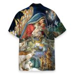 Jesus Christmas Men'S Button'S Up Shirts Hawaiian Shirt