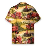Childhood Red Tractor Farmer Hawaiian Shirt