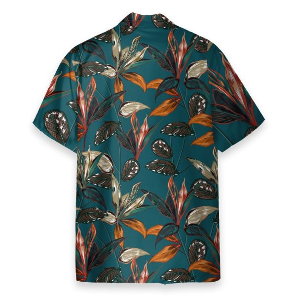 Cow Floral Tropical Funny Button'S Up Shirts Hawaiian Shirt